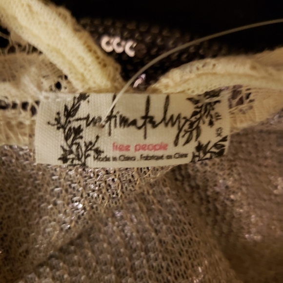 Intimately Free People Lilac Sequin and Lace Tank Top New With Tags Size XS - Picture 6 of 11